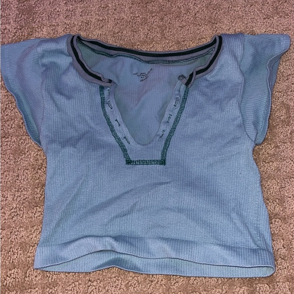 Urban Outfitters Tops - blue or black urban outfitters crop top